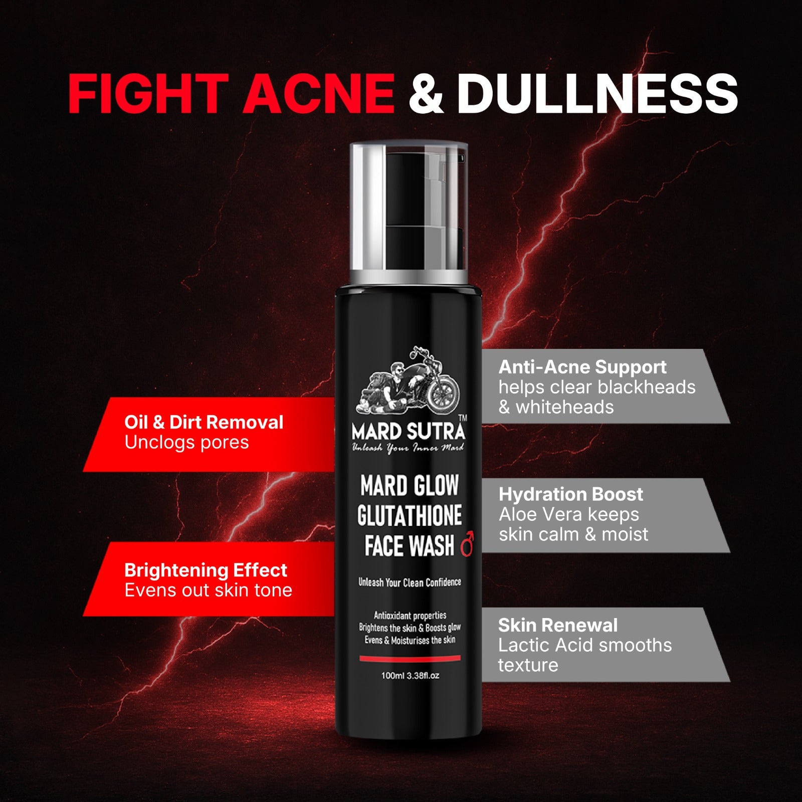 Mard Sutra Glow Glutathione Face Wash