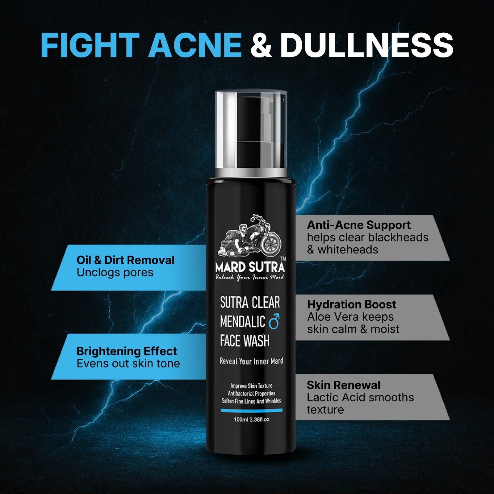 Mard Sutra Mendelic Acid Face Wash